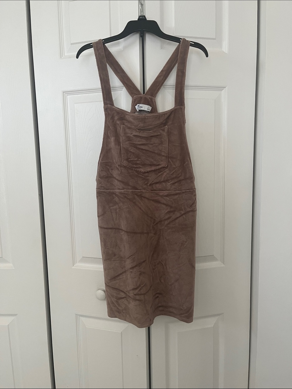 Hollister Brown Corduroy Pinafore Dress - Picture 2 of 5